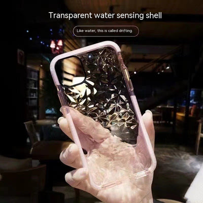 Funda Transparente con Patrón Diamante - Protección Anticaídas - Image 10