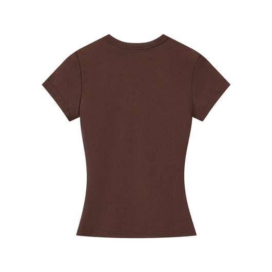 Camiseta Ajustada Cuello Redondo para Mujer - Efecto Reductor - Image 23