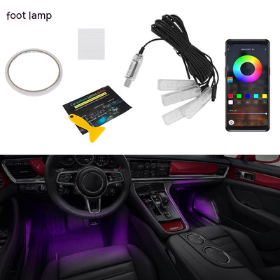 Barra LED Ambiental Oculta para Auto - Iluminación Personalizada - Image 10