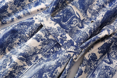 Abrigo Trench Estilo Retro con Estampado Animal y Cintura Ajustable - Image 10