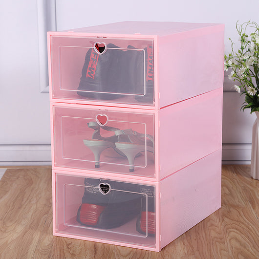 Cajas Organizadoras Transparentes Apilables para Zapatos - Image 11