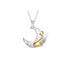 Shell Couple Necklace Sterling Silver Plated A Lifetime Clavicle Chain Whale Man