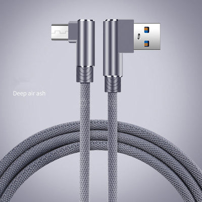 Cable de Carga Rápida Doble Codo para Móviles y Gaming - Image 14