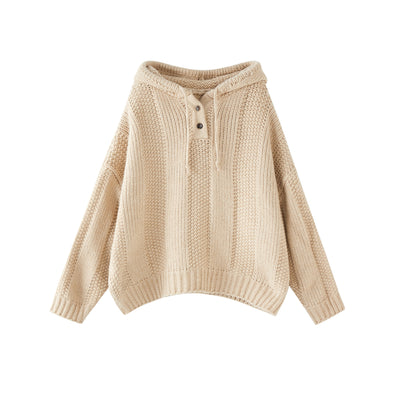 Suéter Tejido con Capucha para Mujer - Colección Otoño Invierno - Image 3