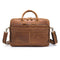 Bolso de Cuero Vintage Crazy Horse para Hombre