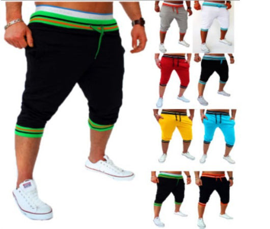 Shorts Deportivos Casuales de Color Sólido para Hombre - Image 16