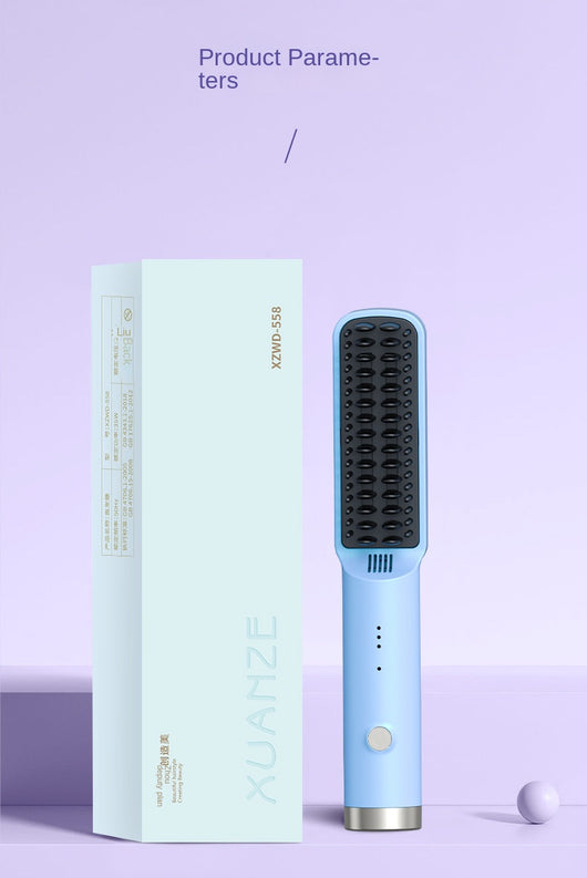 Peine Alisador Eléctrico 2 en 1 - Plancha de Cabello con Control de Temperatura - Image 24