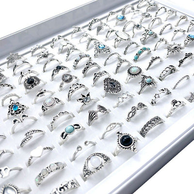 Conjunto de Anillos de Aleación de Plata - Image 5