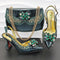 Conjunto de Tacones Altos de 9cm con Bolso de Mano para Eventos