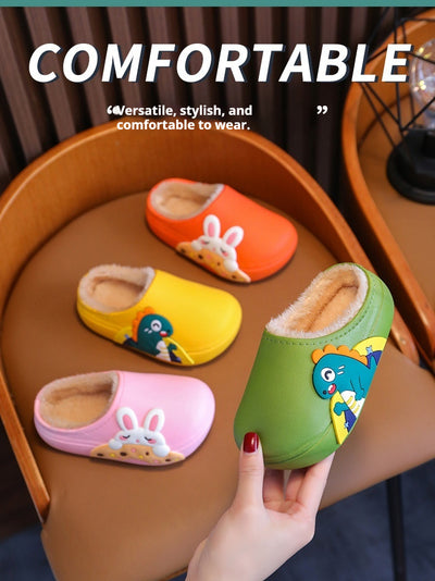 Pantuflas Infantiles Invierno Impermeables Antideslizantes Cálidas - Image 11