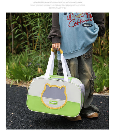 Mochila Transportadora Plegable para Gatos - Gran Capacidad y Respirable - Image 16