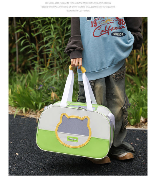 Mochila Transportadora Plegable para Gatos - Gran Capacidad y Respirable - Image 16