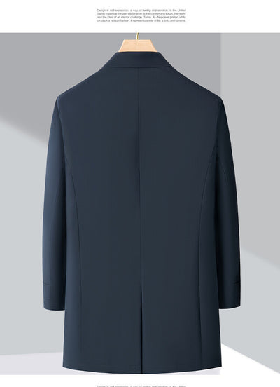 Abrigo Acolchado de Algodón para Hombre con Forro Polar Resistente al Viento - Image 12