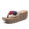 Sandalias Plataforma Bohemias para Playa - Chanclas Cómodas para Mujer