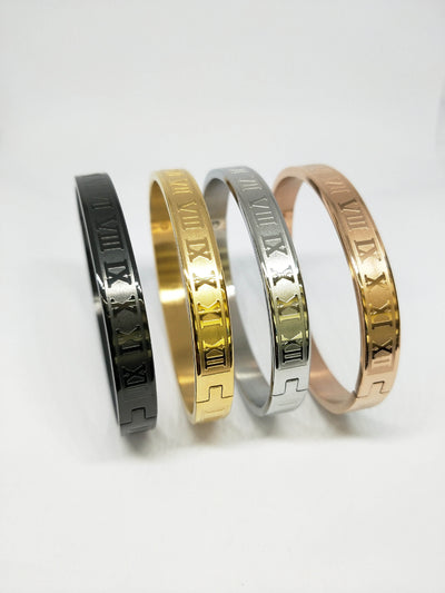 Pulsera Fashion Roma Cinco Colores en Acero Inoxidable 18K - Image 12