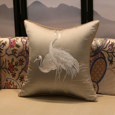 Funda de Almohada Decorativa Grúa sin Relleno para Cintura y Cabecera - Image 6