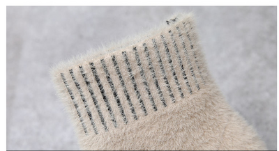 Tacón Stiletto Fino con Punta Redondeada y Forro Peluche - Image 8