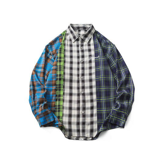 Chaqueta Camisa con Panel de Diseño Moderno