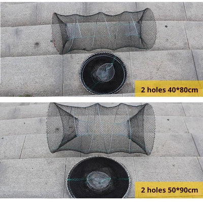 Canasta Plegable para Pesca de Primavera con Jaula Tortuga - Image 10