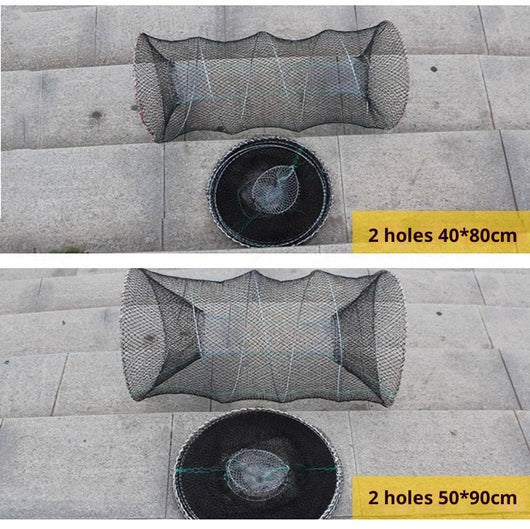 Canasta Plegable para Pesca de Primavera con Jaula Tortuga - Image 10