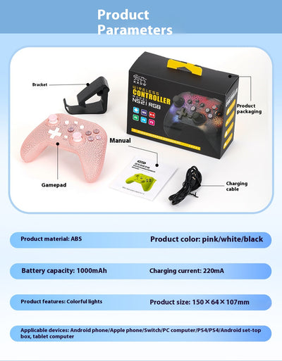 Control Gamer NS21 con Efectos RGB Deslumbrantes - Image 19