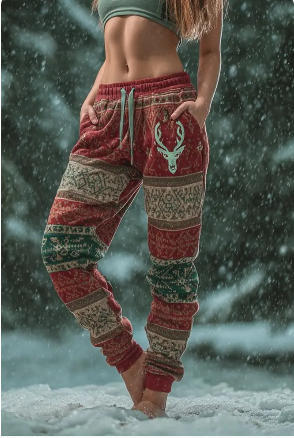 Pantalones de Chándal Casuales con Estampado y Cordón Ajustable para Hombre - Image 11