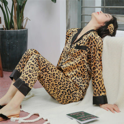 Pijama de Seda para Mujer con Solapa - Confort Premium para el Hogar - Image 21