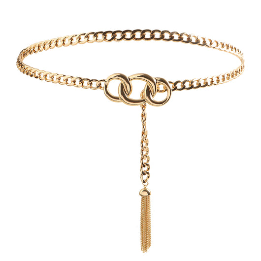 Cinturón de Cadena Metálica con Flecos para Jeans y Faldas - Image 11