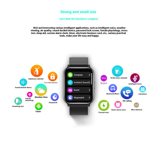 Reloj Inteligente Ultrafino con Llamadas Bluetooth y Monitor de Oxígeno - Image 21