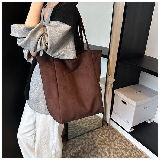 Bolso Retro de Cuero Mate con Capacidad Extra - Bolsa Tote Bandolera Versátil - Image 15