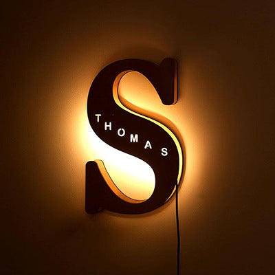 Lámpara Personalizada con Letras Iluminadas - Image 15