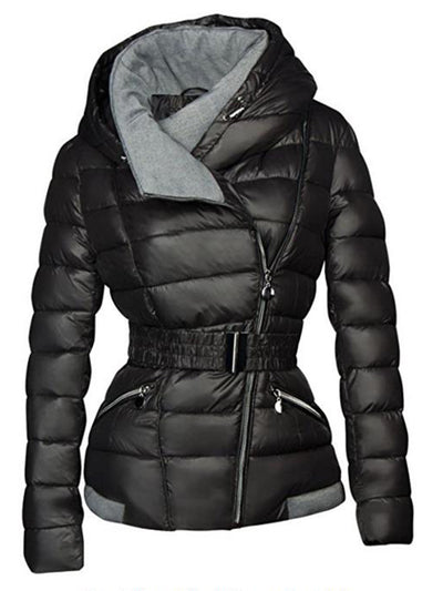 Chaqueta Acolchada Impermeable para Clima Frío - Diseño Fashion