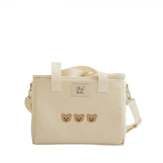 Bolsa Térmica 2 en 1 para Mamá y Bebé con Aislamiento de Oso - Image 7