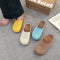 Pantuflas Baotou Cómodas Antideslizantes para Mujer