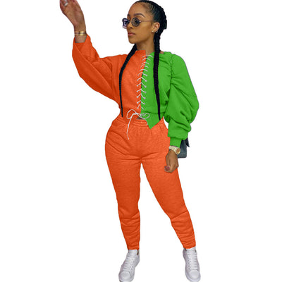 Conjunto de Dos Piezas con Parches y Detalles de Bandaje - Image 6