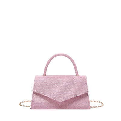 Bolso Cuadrado Pequeño con Diamantes para Mujer - Image 9