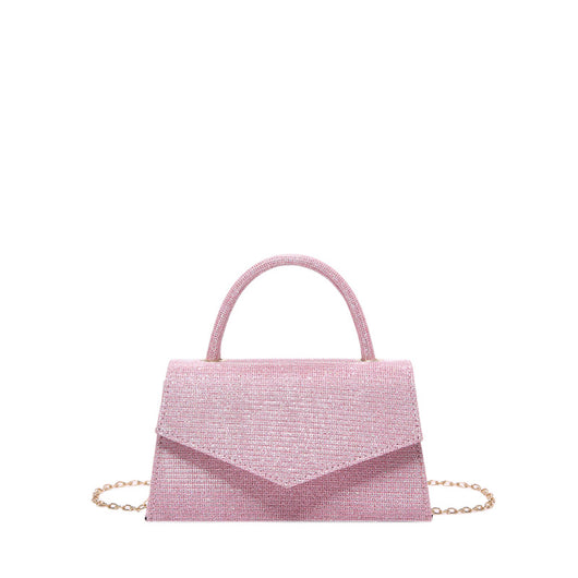 Bolso Cuadrado Pequeño con Diamantes para Mujer - Image 9