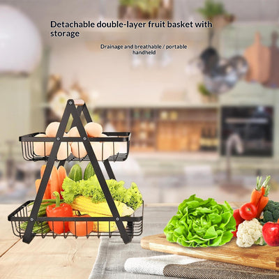 Canasta Organizadora de Frutas y Verduras Desmontable - Image 2