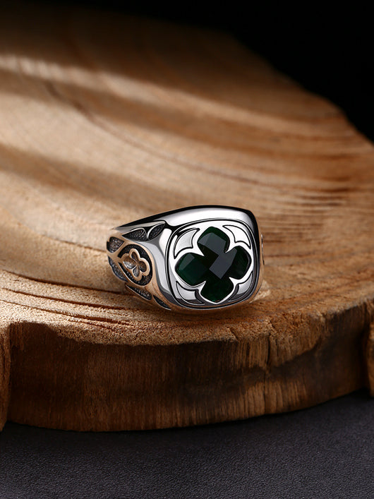 Anillo Abierto Retro Personalizado - Joya Trendy con Diseño Único - Image 6