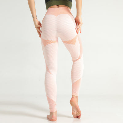 Pantalones Deportivos de Compresión European and American Peach Hip - Image 29