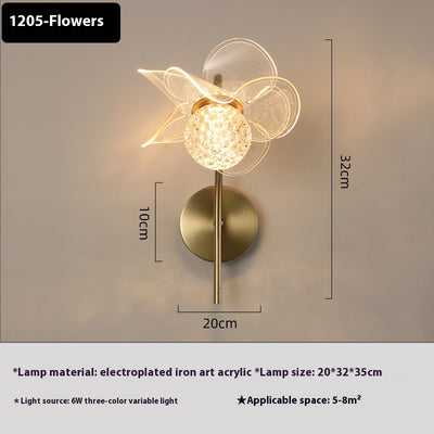 Lámpara LED de Flores para Dormitorio y Mesita de Noche - Image 7