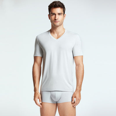 Polera Modal Cuello V Delgada para Hombre - Image 10