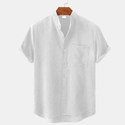Camisa Casual Hombre Básica con Bolsillo - Image 11