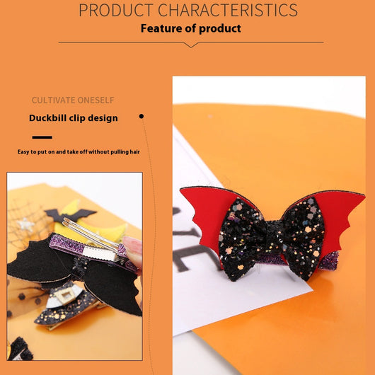 Clip Pumpkin Bow - Pasador Decorativo Calabaza - Image 13