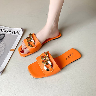 Pantuflas Mujer Punta Cuadrada - Chanclas Cómodas y Modernas - Image 14