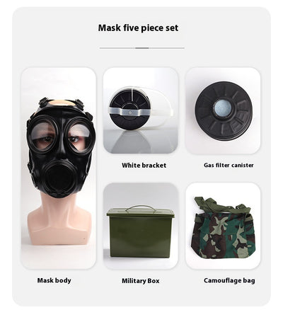 Kit Completo de Protección Respiratoria con Máscara Facial y Filtro Antivirico - Image 17