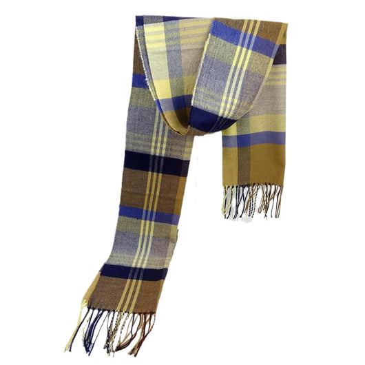 Bufanda Reversible a Cuadros para Hombre - Estilo Versátil - Image 34