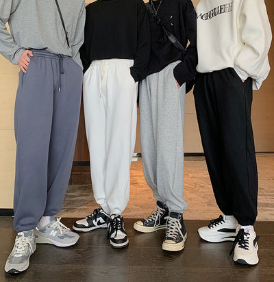 Pantalones Deportivos Cálidos Holgados para Hombre
