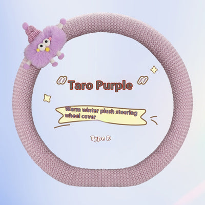Funda Térmica de Peluche para Volante - Diseño Infantil Cartoon - Image 19