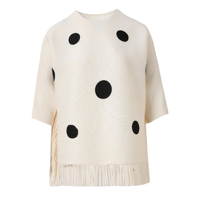 Blusa Corta con Borlas para Tallas Grandes - Diseño Moderno y Cómodo - Image 12